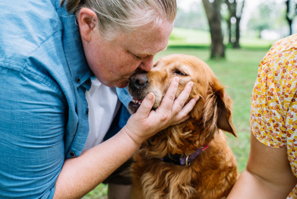 chip checker - reunited with dog